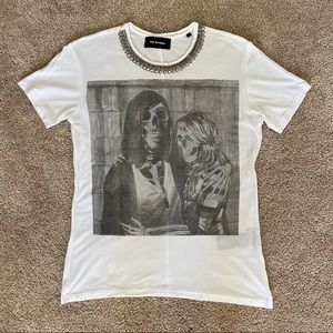 The Kooples Skull Couple Tee
